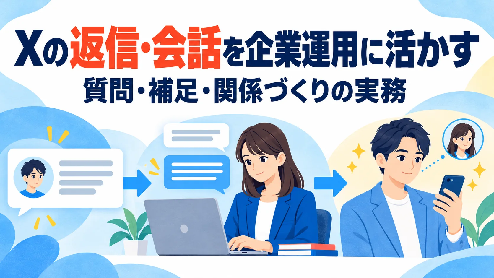 Xの返信・会話を企業運用に活かす｜質問・補足・関係づくりの実務